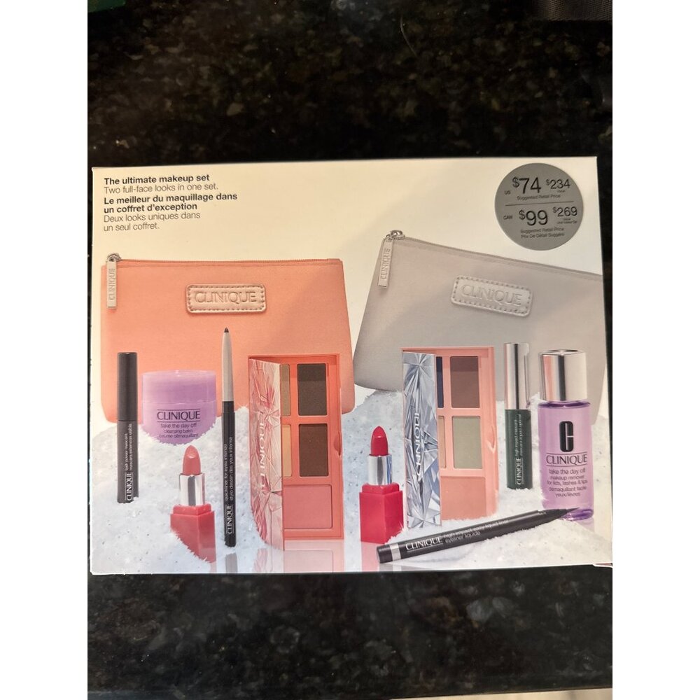Clinique The Ultimate Makeup Set With Two Looks In One